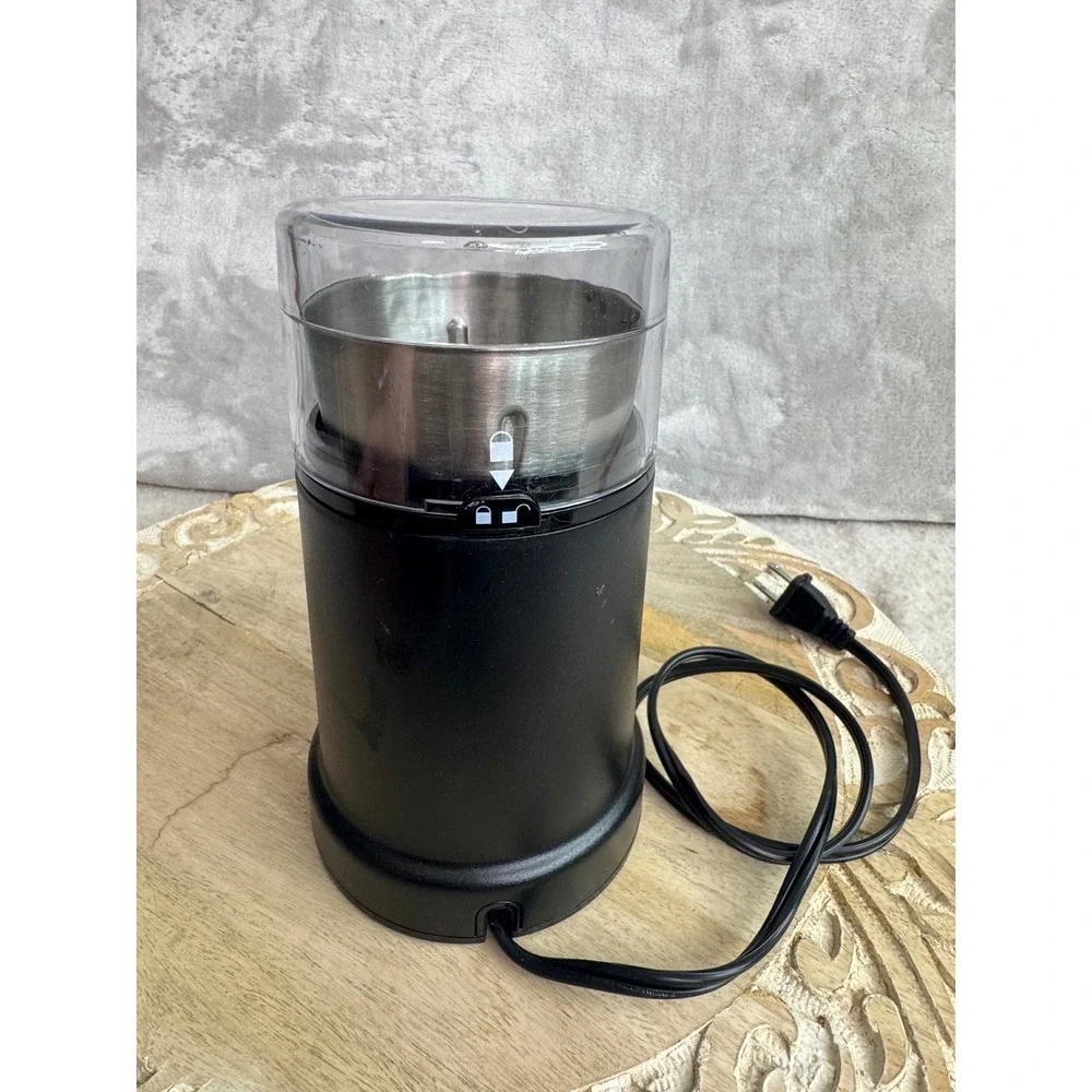 Bodum 12041 Adjustable Electric Coffee Blade Grinder Black Fine to‎ Coarse 220W